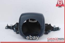 10-16 Porsche Panamera S 970 Steering Column Cover Blue with Tilt Adjust Switch