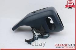 10-16 Porsche Panamera S 970 Steering Column Cover Blue with Tilt Adjust Switch