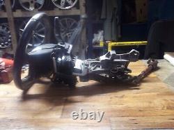 12-2012 FORD FOCUS STEERING GEAR COLUMN With KEY NO BAG TILT & TELESCOPIC