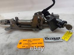 18 JEEP WRANGLER JK STEERING COLUMN TILT With KEY 10-18