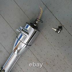 1948-1952 Ford F100 F150 Truck Chrome Tilt Steering Column KEYED IGN Floor Shift