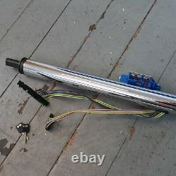 1948-1952 Ford F100 F150 Truck Chrome Tilt Steering Column KEYED IGN Floor Shift