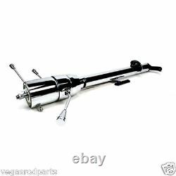 1955 1956 Chevy Tilt Steering Column Chrome with Shifter tri-five