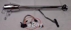 1955 Chevrolet chrome tilt steering column nomad belair floor shift w wire kit