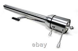 1957 Chevy Belair Plain Tilt Steering Column Raw Steel Paintable Tri fFve