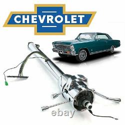 1962-67 Chevy II Nova 33 Chrome Tilt Steering Column Shift GM Z03 Acadian Canso