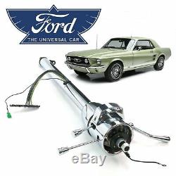 1964-78 Ford Mustang 33 Chrome Tilt Steering Column Shift GT Coyote 5.0L 302 T5