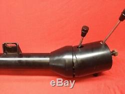 1966-1977 Ford Bronco Ididit Tilt Steering Column Black Powder Floor Shift