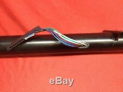 1966-1977 Ford Bronco Ididit Tilt Steering Column Black Powder Floor Shift