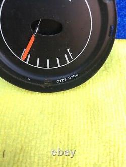 1967-1968 Mustang Gas Gauge C7ZF 9306 for Tach Dash Very Clean