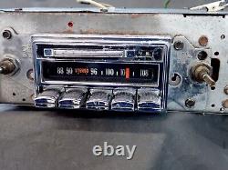 1970-1972 Olds Cutlass AM FM Stereo Radio Delco 13AFM1 Oldsmobile 442 TEST VIDEO