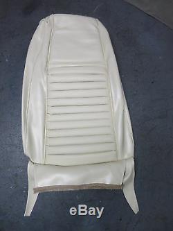 1970 Mustang Mach 1 Front Bucket Seat Upholstery Reproduction White Stripe