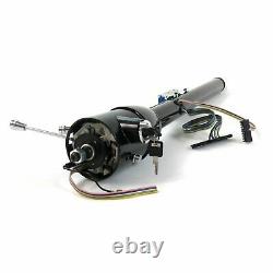 1976-1986 Jeep CJ5 CJ7 Wrangler Black 32 Keyed Tilt Floor Shift Steering Column