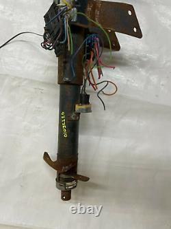 1980-1983 Blue G Body Tilt Steering Column Shift & Keys Cruise Control Arm