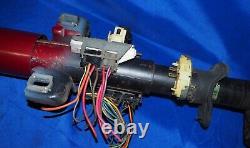 1981-1988 GM G Body Saginaw NON Tilt Steering Column AT OEM Nice! WithWarranty Red