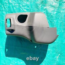 1994 1995 Nissan D21 Pickup Truck Steering Column Cover BLUE Tilt Clamshell