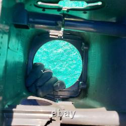 1994 1995 Nissan D21 Pickup Truck Steering Column Cover BLUE Tilt Clamshell