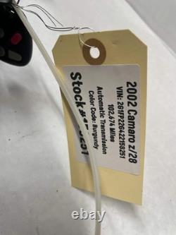 2002 Chevy Camaro Z28 Tilt Steering Column with Key OEM