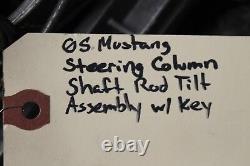 2005 Ford Mustang Steering Column Shaft Rod Tilt Assembly Ignition Lock Key 05