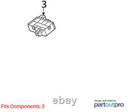 2018 Cadillac CTS Steering Column Tilt/Telescope Control Module Used 22935089