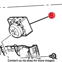 2018 Cadillac CTS Steering Column Tilt & Telescoping Switch Used OEM 84230067