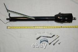 28 BLACK Tilt Steering Column Tilt with Shift Indicator Automatic auto street rod