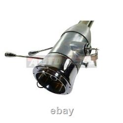 28 Raw Stainless Manual Floor Shift Tilt Steering Column with Ignition Key GM