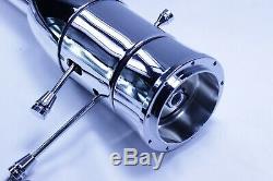 28 Street Hot Rod Chrome Tilt Steering Column Floor Shift With Independent Wheel