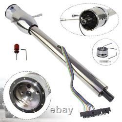 28''Tilt MT Manual Steering Column Universal for GM with 9-Hole Bolt Adapter