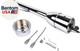 30'' Chrome Tilt Steering Column Floor Shift Replacement For Chevy Gm Withadapter