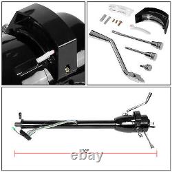 30 SS Black Coated Hot Rod Tilt Shift Automatic AT Steering Column for GM 55-59