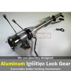 30 Stainless Raw Tilt Steering Column With Ignition Key Column Shift Automatic