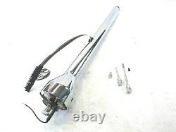 30 Straight Non-Tilt Chrome GM Universal Steering Column chrome S81073C