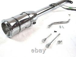 30'' Tilt Automatic Steering Column With Wheel Adapter Chrome BPS-1004