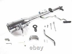 30 Tilt Steering Column Automatic With Key & Wheel Adapter Chrome S81023C