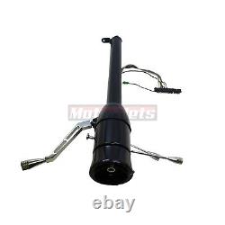 32 Black Stainless Automatic Tilt Steering Column Shift No Ignition key GMChevy
