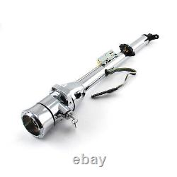 32 Column Shift Tilt Steering Column with Ignition Keys & Steering Wheel Adapter