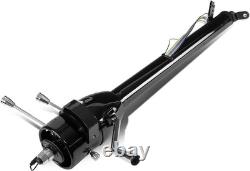 32 Hot Rod Tilt Steering Column Shifter for Chevy GM 55-59, Black Finish