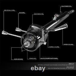 32 Hot Rod Tilt Steering Column Shifter for Chevy GM 55-59, Black Finish