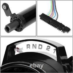 32 Hot Rod Tilt Steering Column Shifter for Chevy GM 55-59, Black Finish