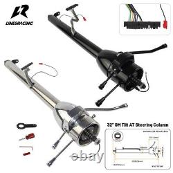 32'' LR GM Tilt AT Automatic Style Steering Column Universal for GM Cars Black