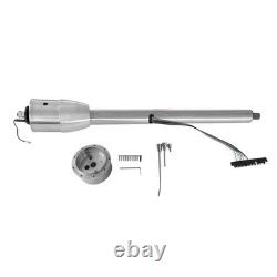32 Polished Manual Tilt Steering Column with 9 Hole Wheel Adapter 51832-MT-N