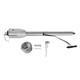 32 Polished Manual Tilt Steering Column With 9 Hole Wheel Adapter 51832-mt-n