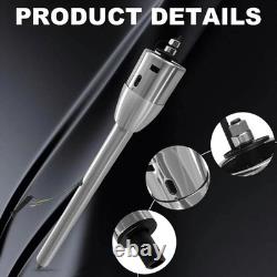 32 Polished Manual Tilt Steering Column with 9 Hole Wheel Adapter 51832-MT-N