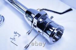 32 Street Hot Rod Chrome Tilt Steering Column Automatic Shift With 9 Hole Wheel