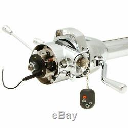 33 INCH CHROME GM STYLE TILT STEERING COLUMN AUTOMATIC SHIFT WITH KEY hot rod