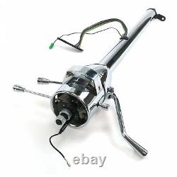 33 Inch Chrome Gm Style Tilt Steering Column Automatic Shift With No Key