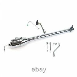 33 Inch Chrome Gm Style Tilt Steering Column Automatic Shift With No Key