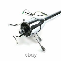 33 Inch Chrome Gm Style Tilt Steering Column Automatic Shift With No Key