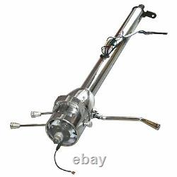 33 Inch Chrome Gm Style Tilt Steering Hexstcol1column Automatic Shift With No K